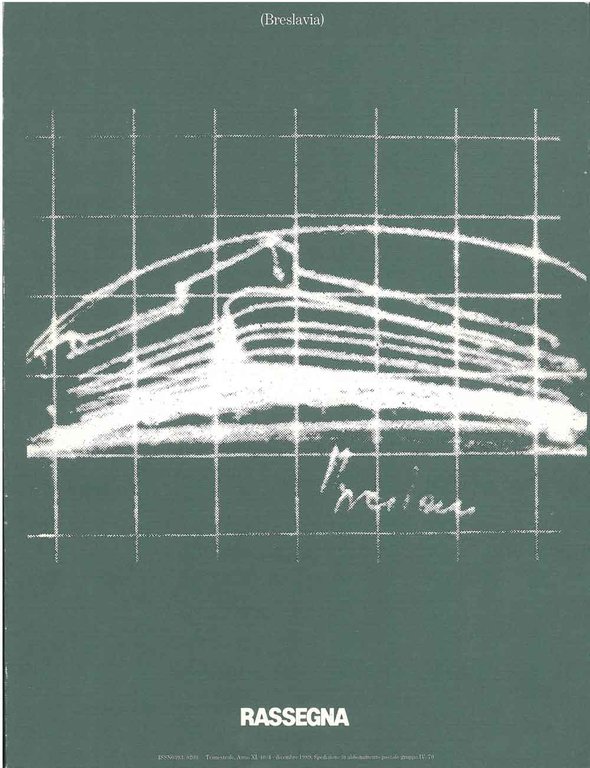 Breslavia: numero monografico di Rassegna, dic. 1989 Direttore V. Gregotti