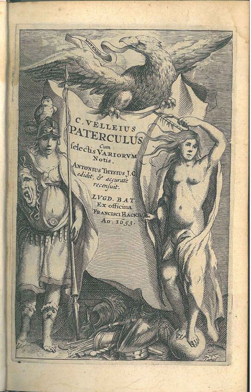 C. Velleius Paterculus cum selectis variorum notis Antonius Thysius j. …