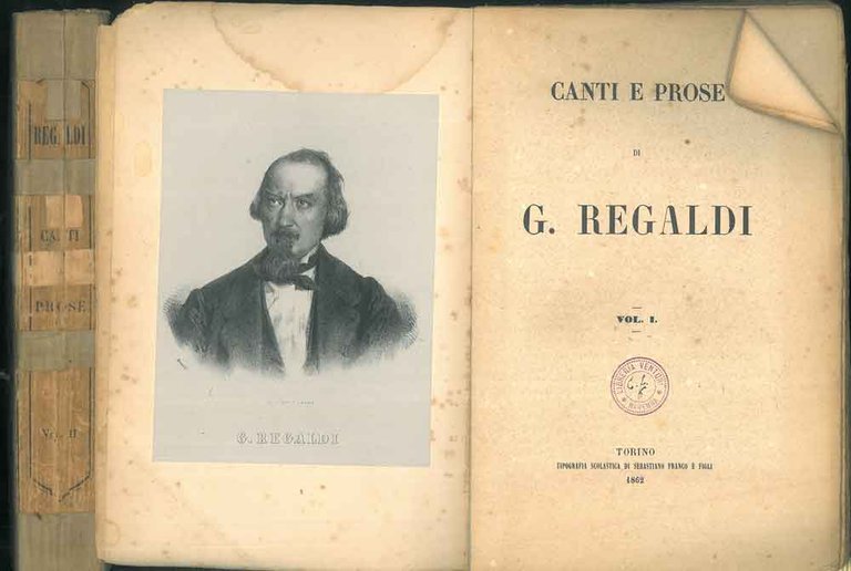 Canti e prose di Giuseppe Regaldi