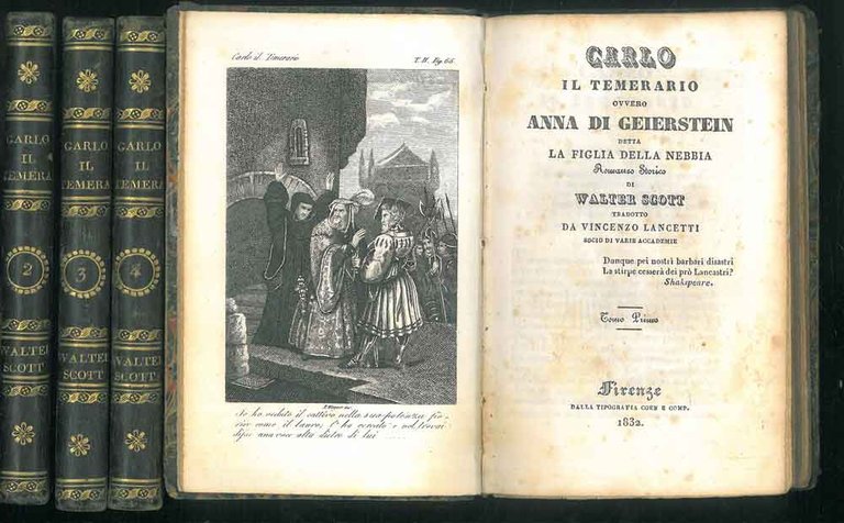 Carlo il Temerario ovvero Anna di Geierstein detta la figlia …