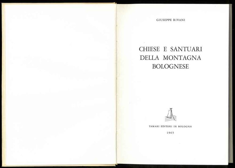 Chiese e Santuari della montagna bolognese.