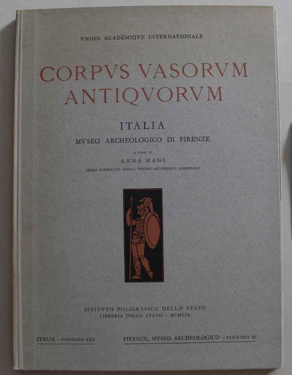 Corpus vasorum antiquorum Italia, Museo Archeologico di Firenze Italia, fascicolo …
