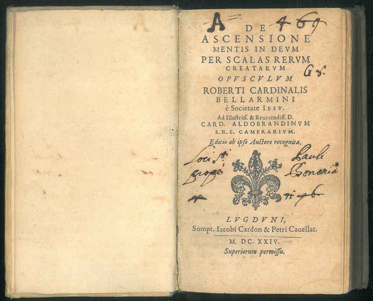 De Ascensione mentis in deum per scalas rerum creatarum opusculum. …