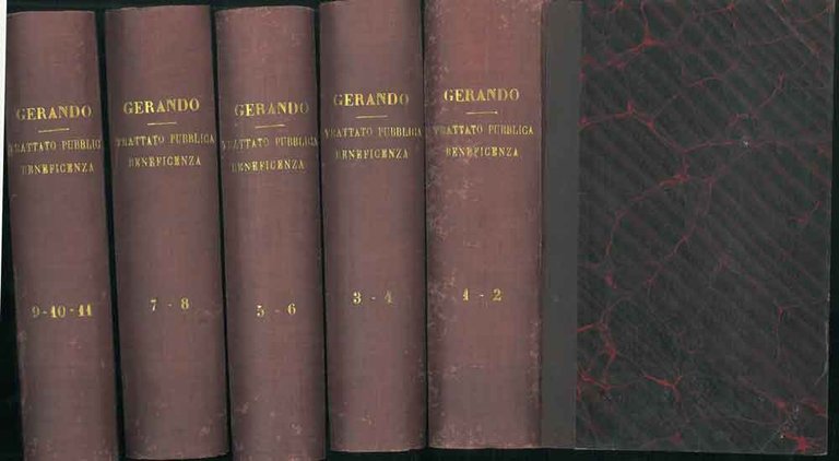 Della pubblica beneficienza. Trattato. Opera completa di 11 tomi divisi …