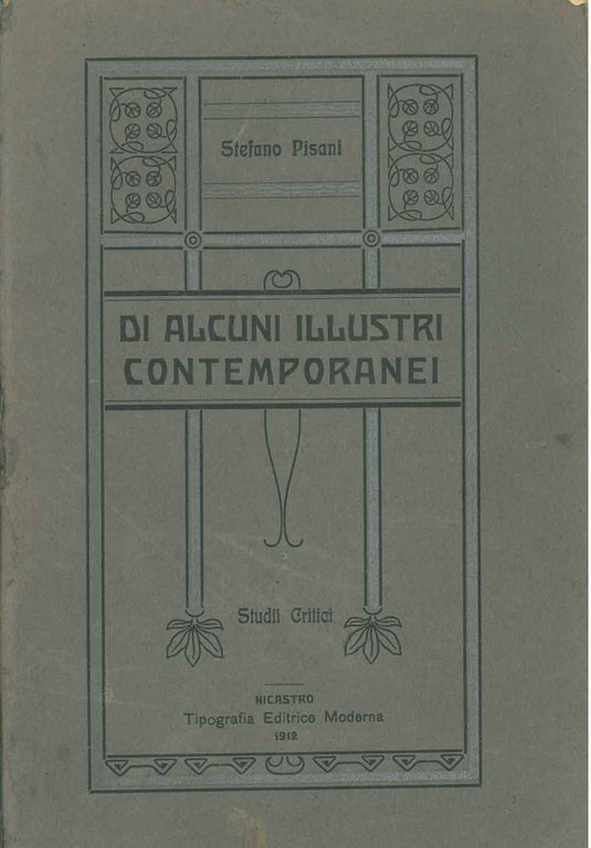 Di alcuni illustri contemporanei. Studi critici