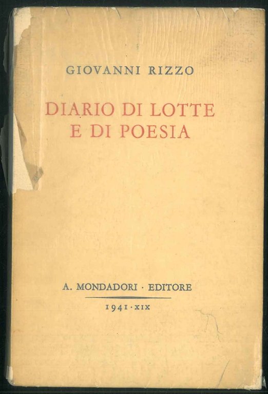 Diario di lotte e di poesia.