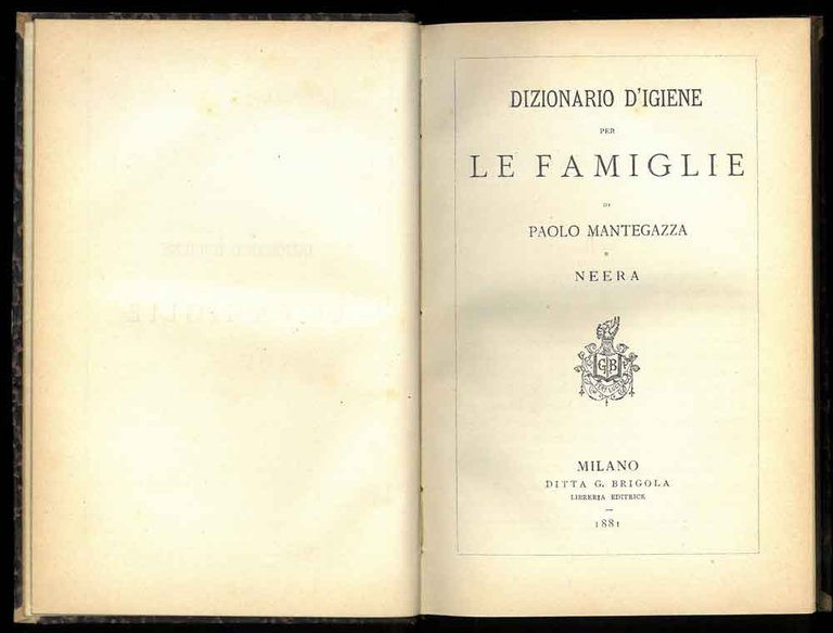 Dizionario d'igiene per le famiglie.
