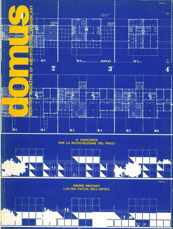 Domus. Monthly magazine of architecture, design art. n. 583, giugno …