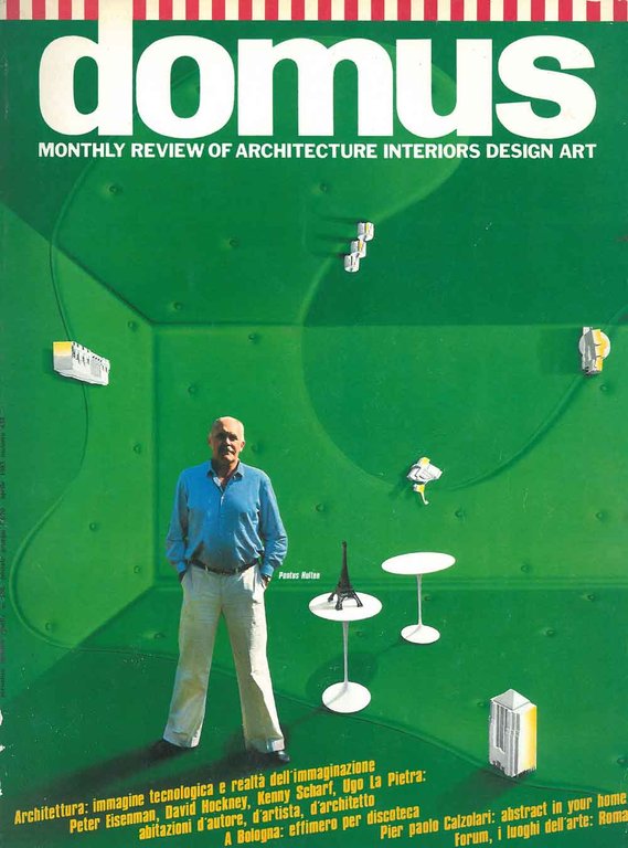 Domus: monthly review of architecture interiors design art. Text english/italiano. …