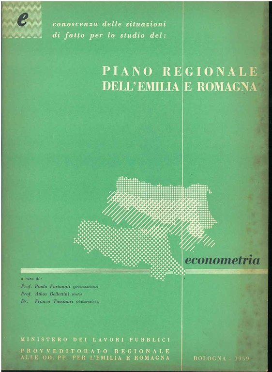 Econometria. Piano regionale dell'Emilia Romagna