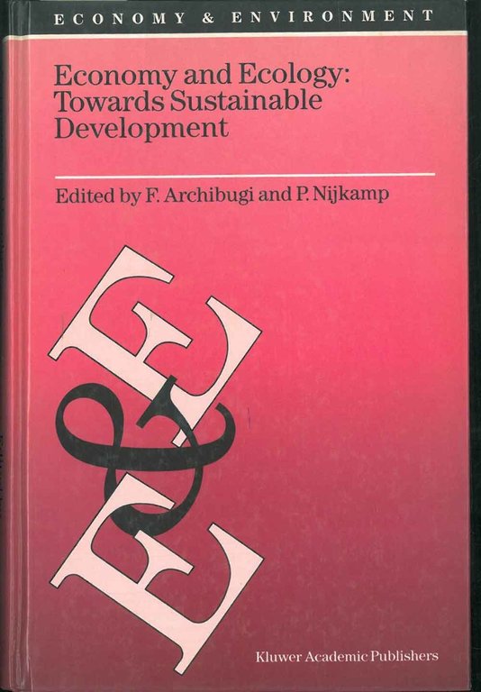 Economy and ecology: towards sustainable development