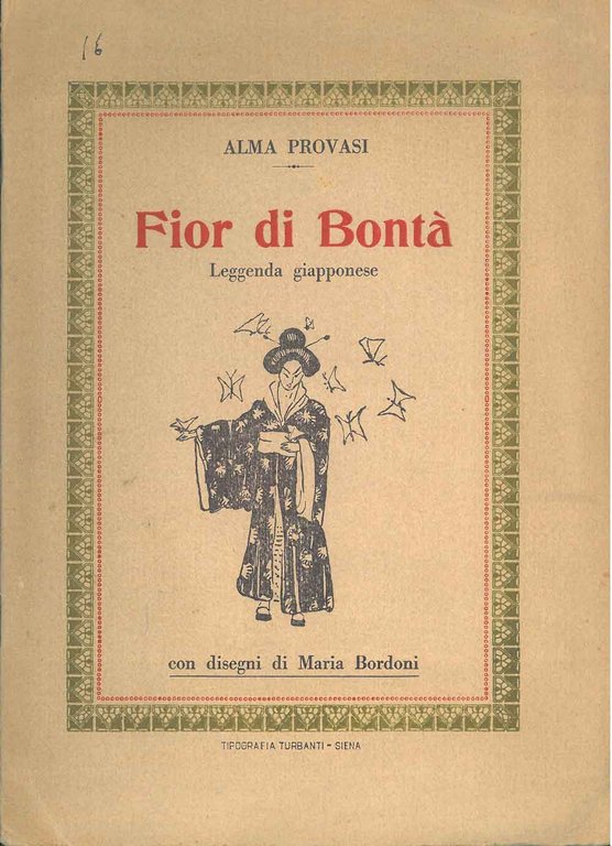 Fior di Bontà. Leggenda giapponese