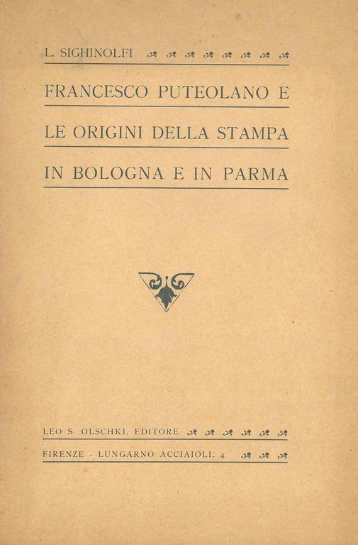 Francesco Puteolano e le origini della stampa in Bologna e …