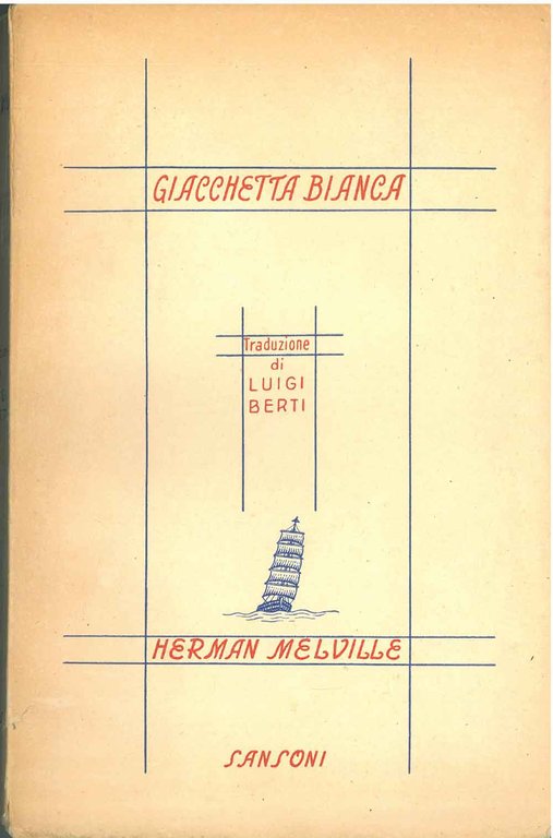 Giacchetta bianca o del mondo duna nave da guerra. (Moby …