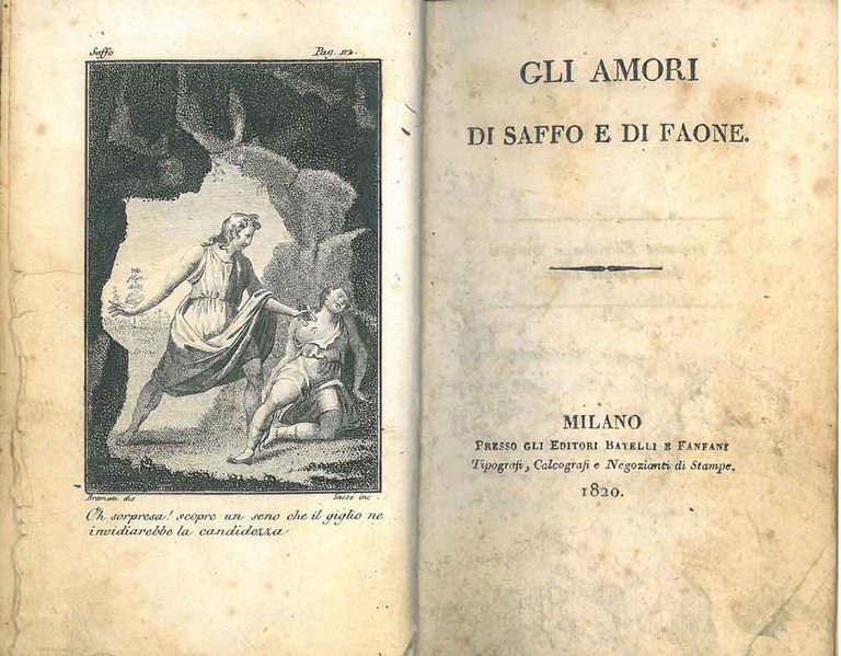 Gli amori di Saffo e di Faone