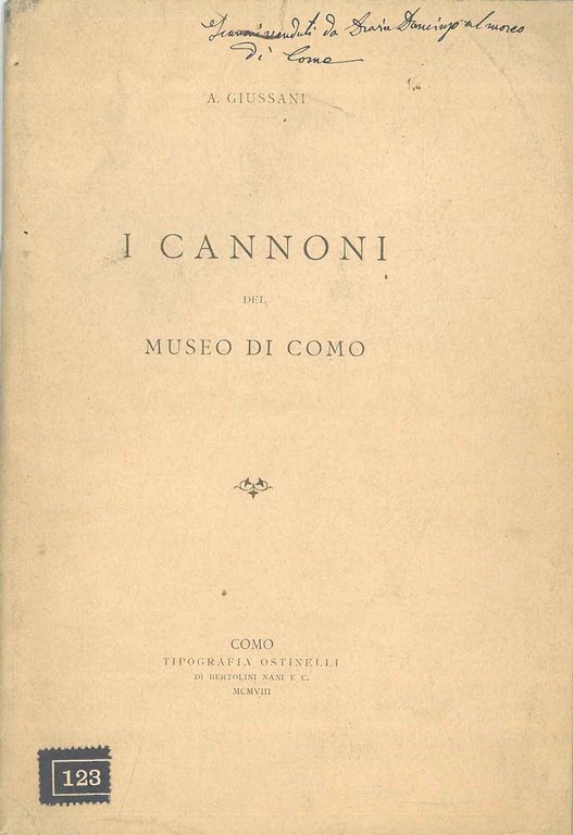 I cannoni del Museo di Como