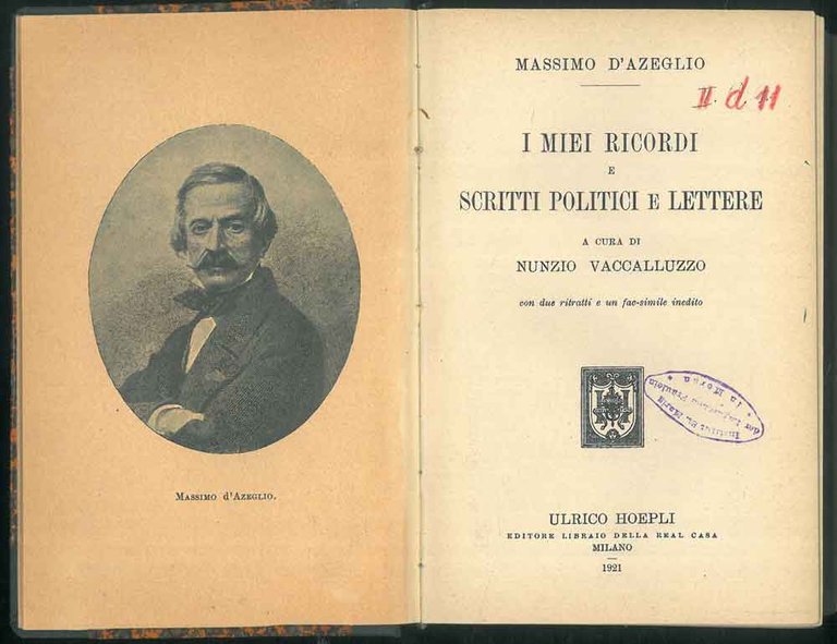 I miei ricordi e scritti politici e lettere A cura …