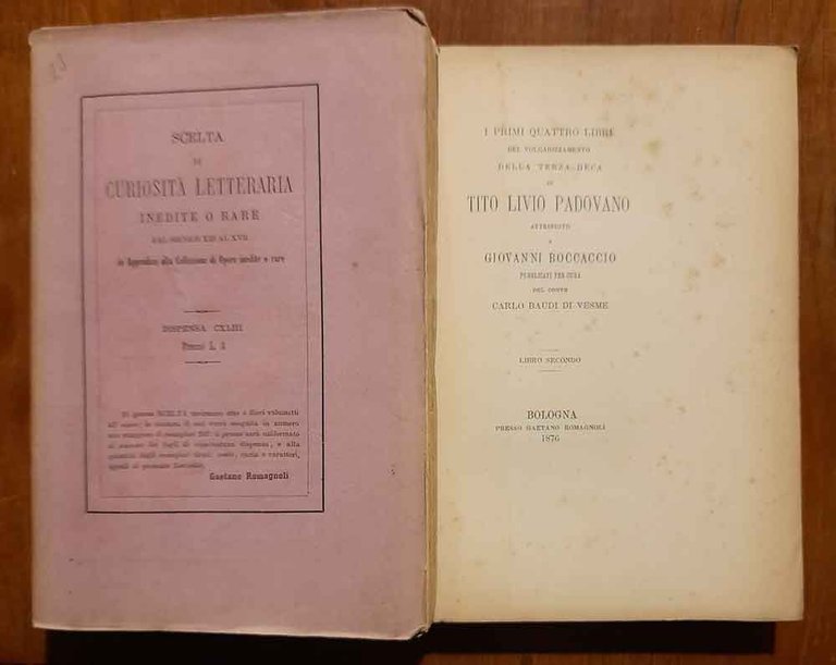 I primi quattro libri del volgarizzamento della terza deca di …