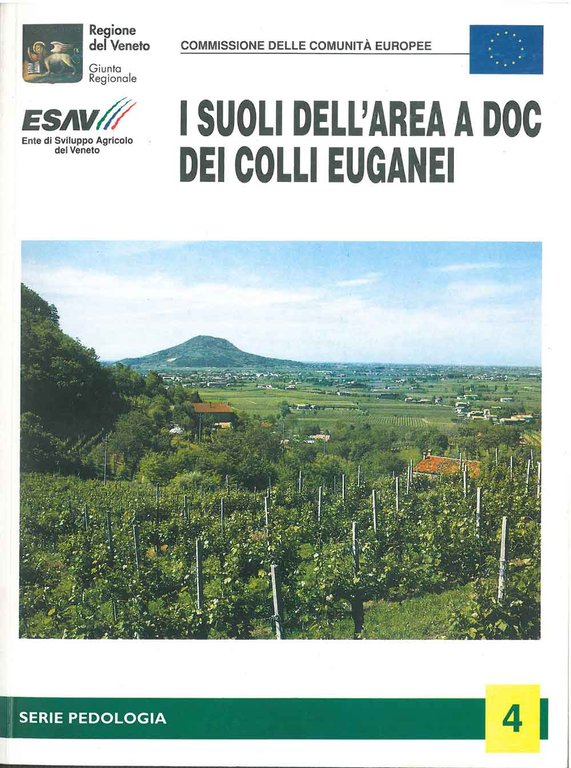 I suoli dell'area a doc dei Colli Euganei