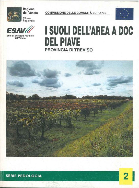 I suoli dell'area doc del Piave. Provincia di Treviso