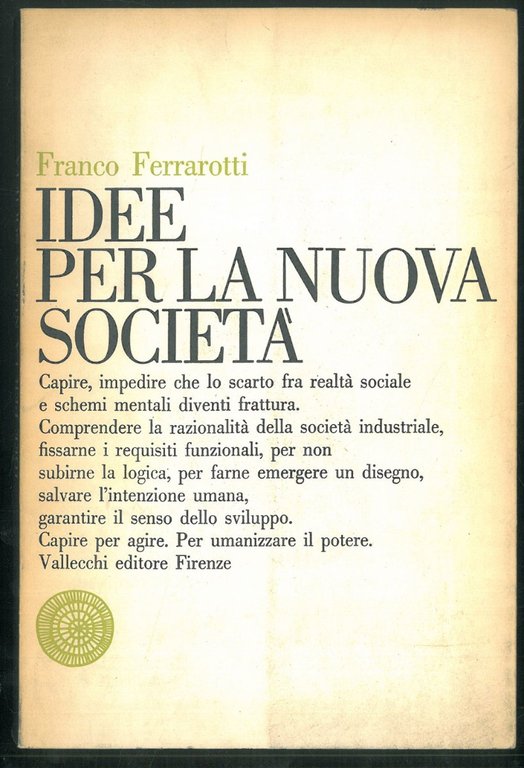 Idee per una nuova società