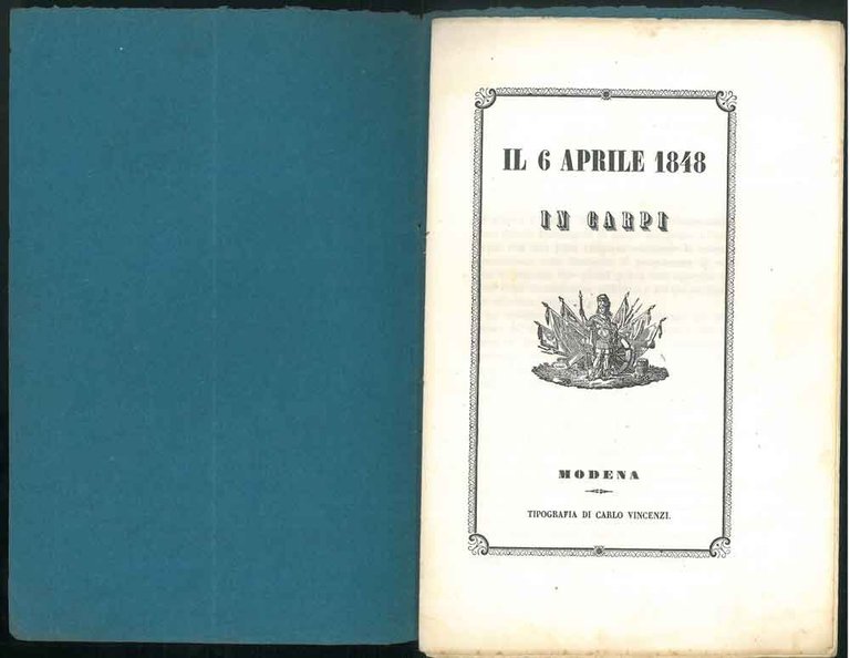 Il 6 aprile 1848 in Carpi