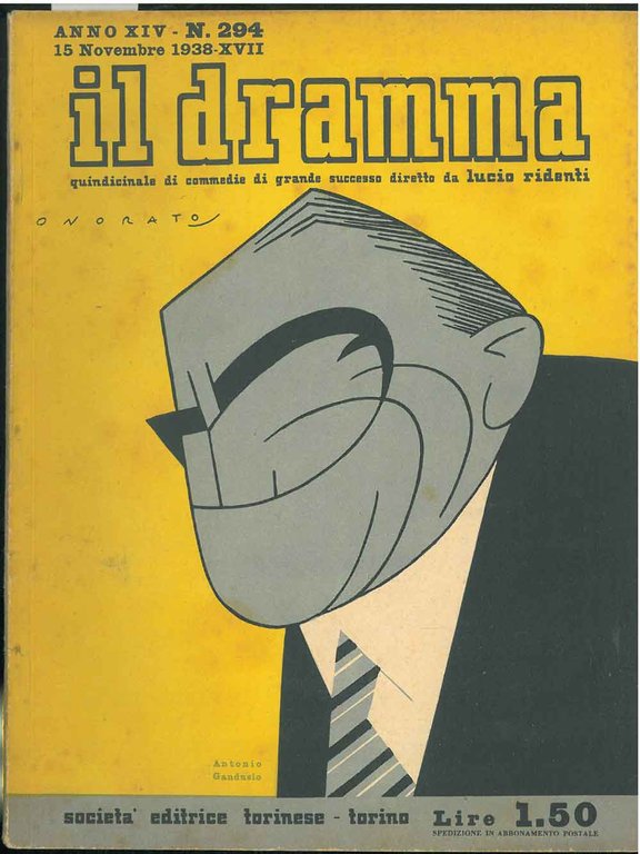 Il dramma: quindicinale di commedie di grande sucesso. 1938, n. …