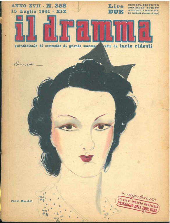 Il dramma: quindicinale di commedie di grande sucesso. 1941, n. …