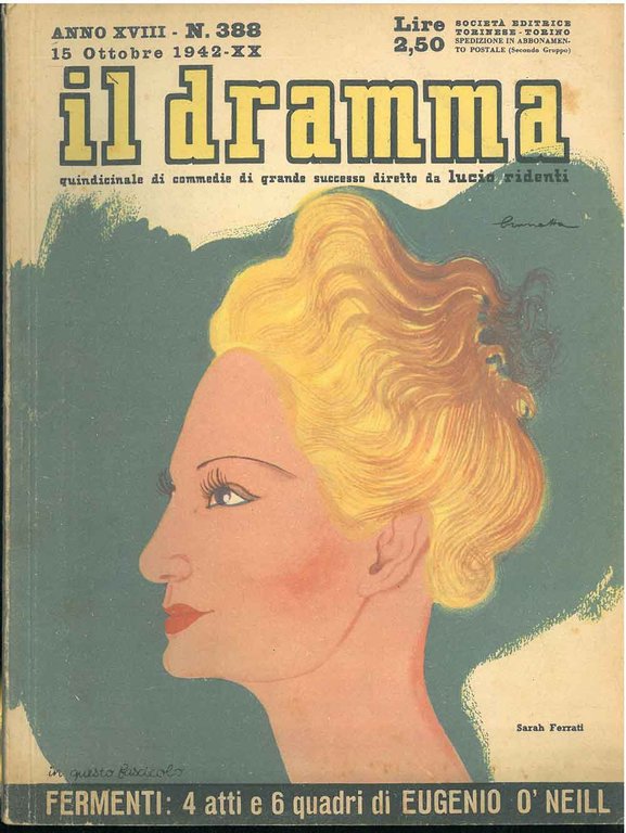 Il dramma: quindicinale di commedie di grande sucesso. 1942, n. …