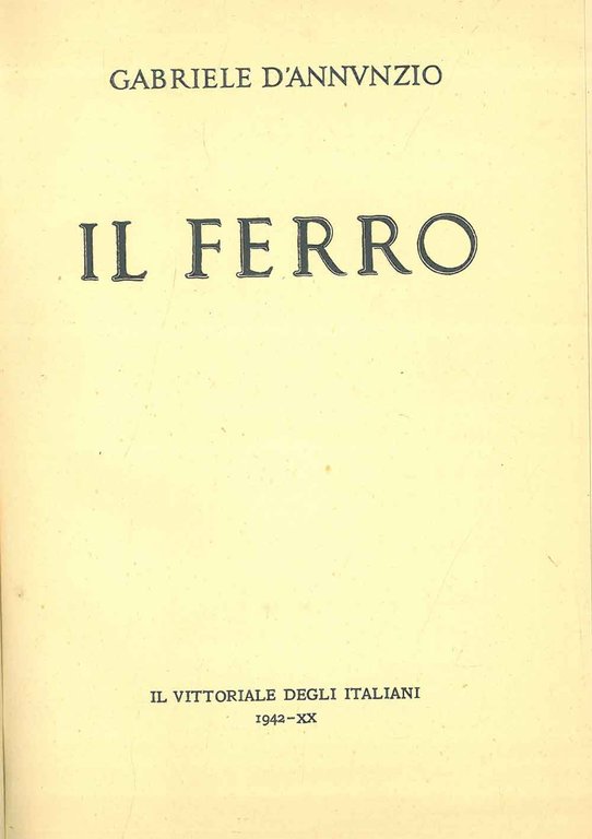 Il ferro