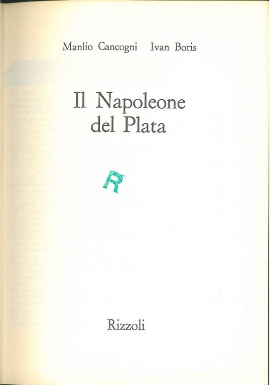 Il Napoleone del Plata