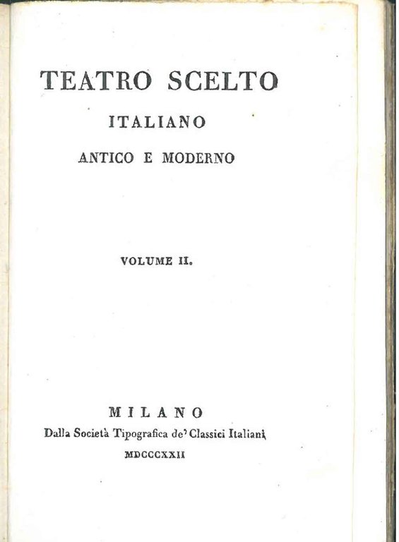 Il pastor fido tragicommedia pastorale. (Teatro scelto italiano antico e …