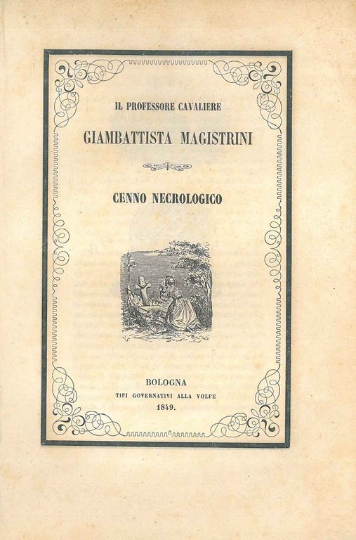 Il professore Giambattista Magistrini. Cenno necrologico