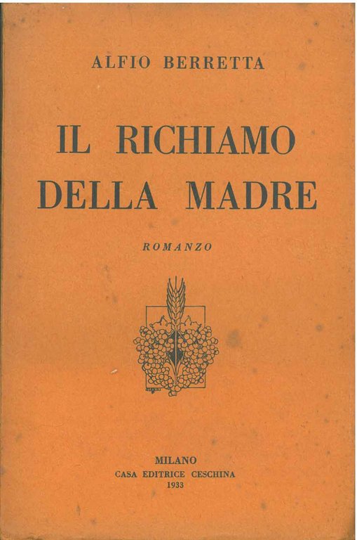 Il Richiamo della madre. Il senso della terra