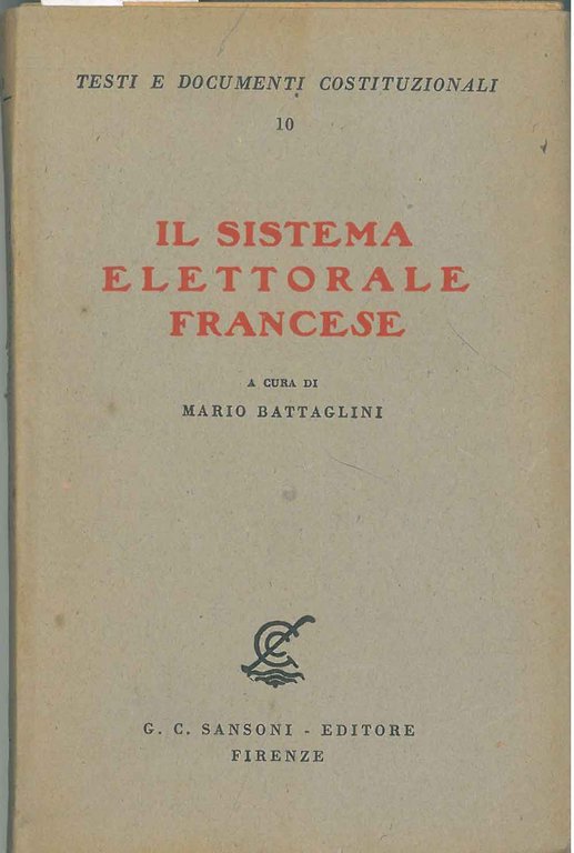 Il sistema elettorale francese