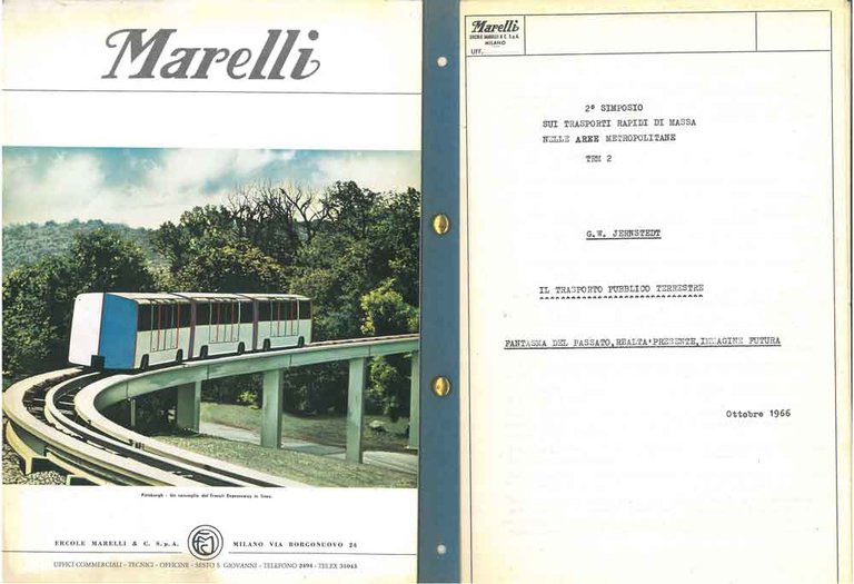 Il trasporto pubblico terrestre. 2° simposio sui trasporti rapidi di …