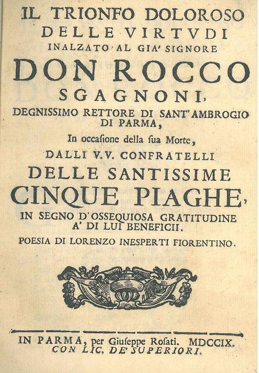 Il trionfo doloroso delle virtudi inalzato al già signore Don …