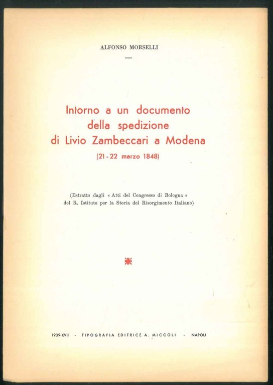 Intorno a un documento della spedizione di Livio Zambeccari a …