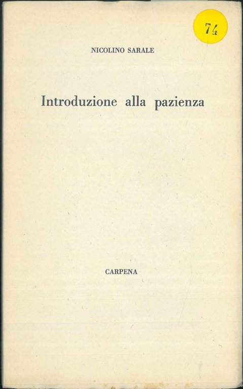 Introduzione alla pazienza