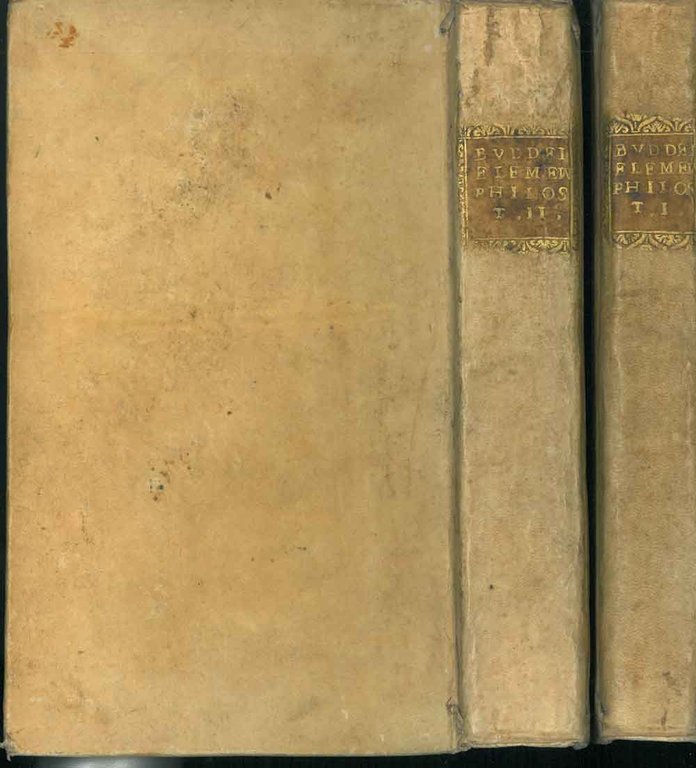 Io. Francisci Buddei, P.P. Elementa philosophiae instrumentalis, seu institutionum philosophiae …