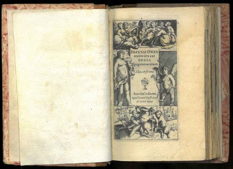 Ioannis Oweni Oxoniensis Angli Epigrammatum. Editio Postrema.