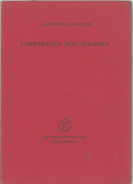 L' apparenza non inganna