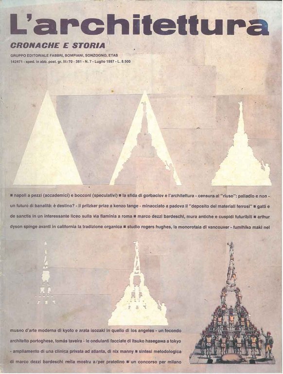L' architettura. Cronache e storia. N. 381, anno XXXIII, luglio …