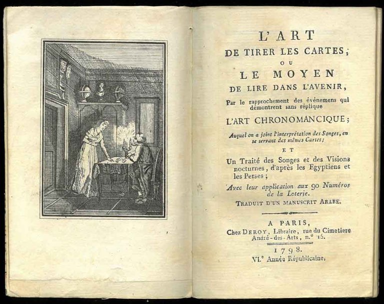L'Art de tirer les cartes; ou le Moyen de lire …