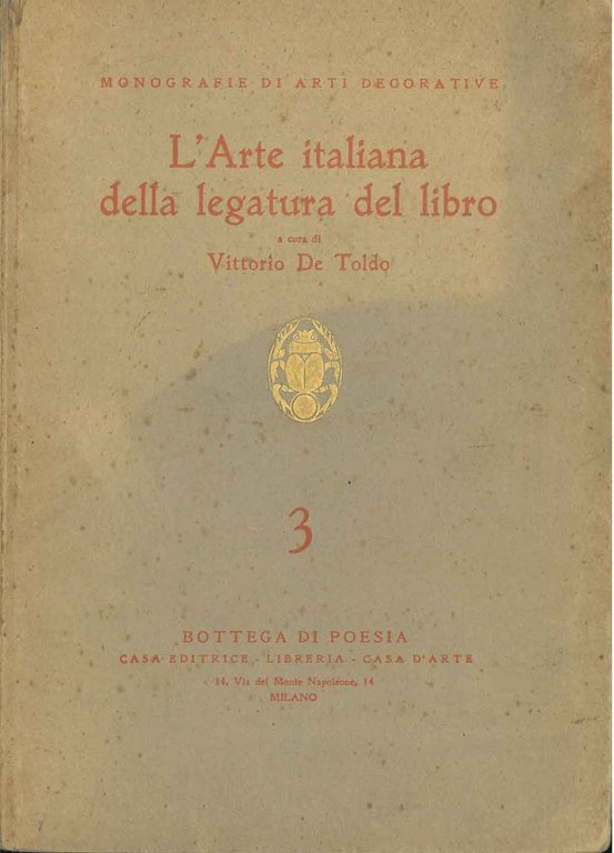 L' arte italiana della legatura del libro