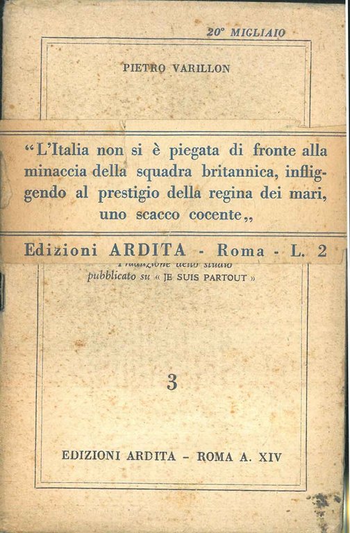 L' aspetto navale del conflitto anglo-italiano