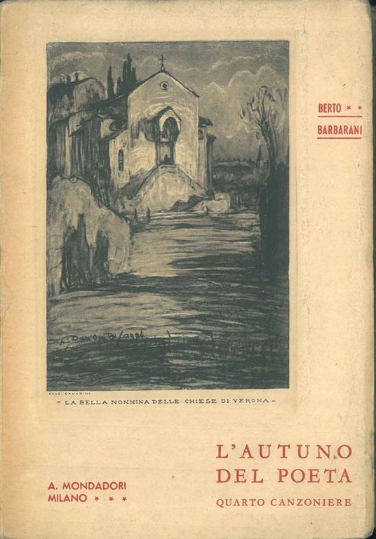 L' autuno del poeta. Quarto canzoniere (1923-1936) Copertina e illustrazione …