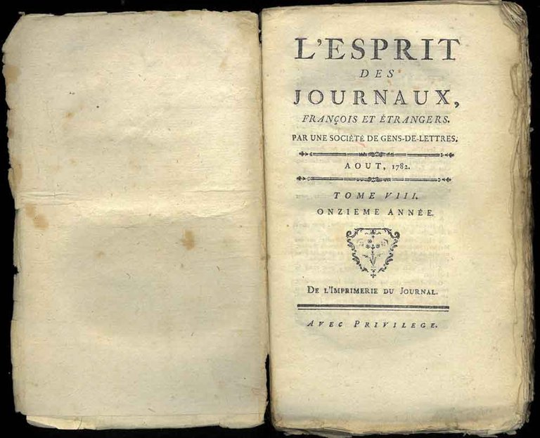 L'Esprit des journaux, francois et étrangers. Par une société de …