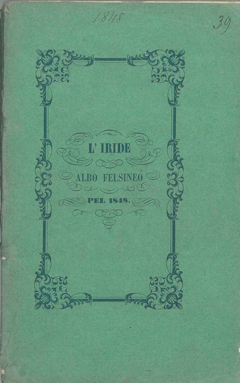 L' Iride. Albo felsineo per l'anno 1848