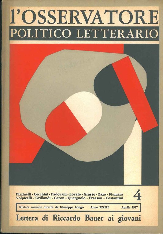 L' osservatore politico letterario. Rivista mensile diretta da Giuseppe Longo. …